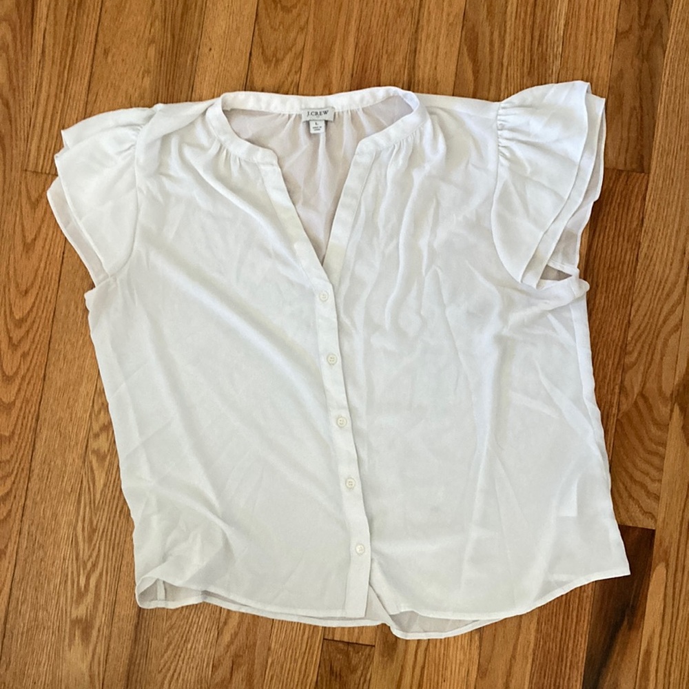Short sleeve J Crew Blouse